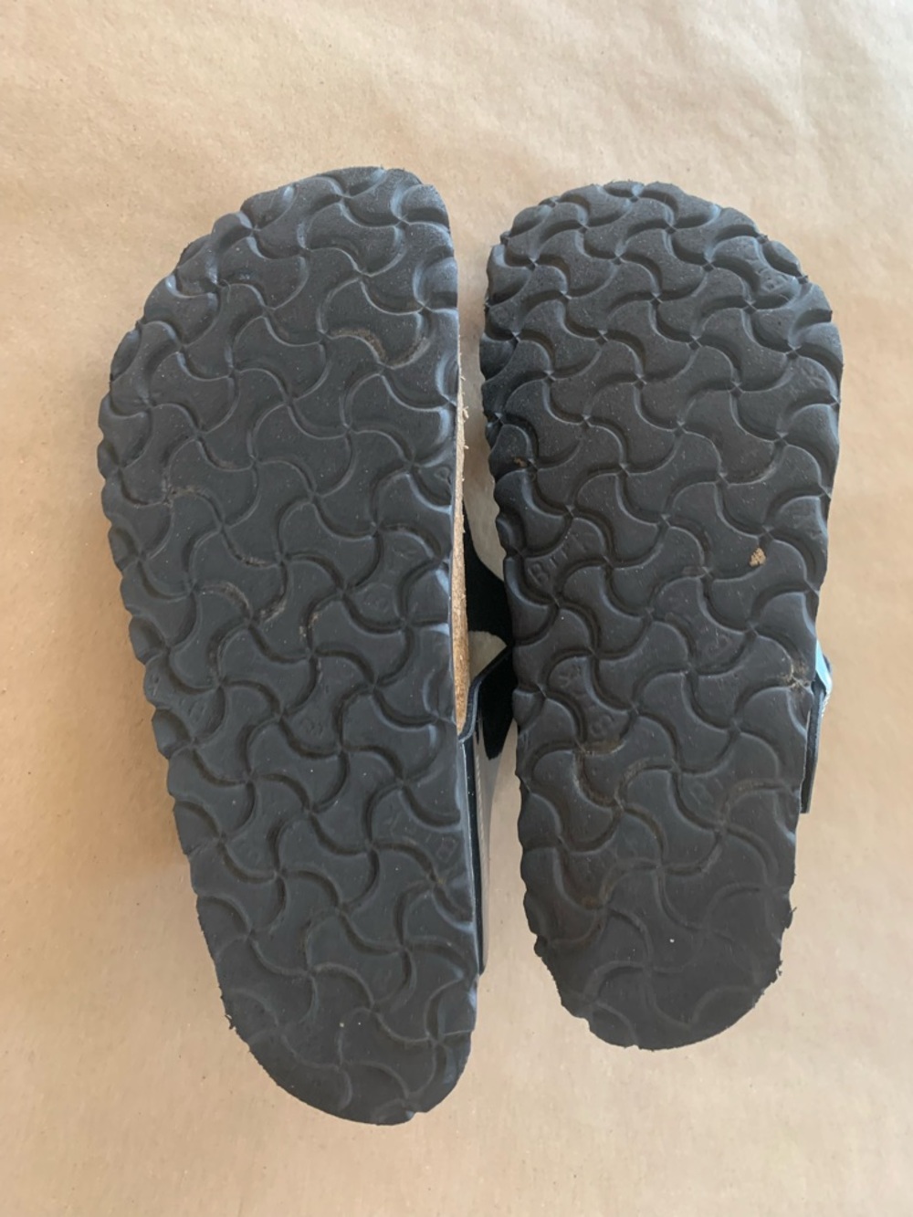 Birkenstock Gizeh  Birko Flor Patent Black with Sparkles Size 37 - Picture 6 of 8